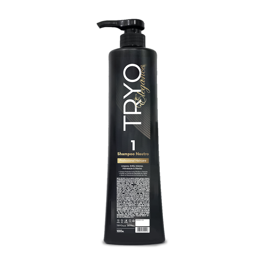 Shampoo Profissional Tryo Elegance 1L