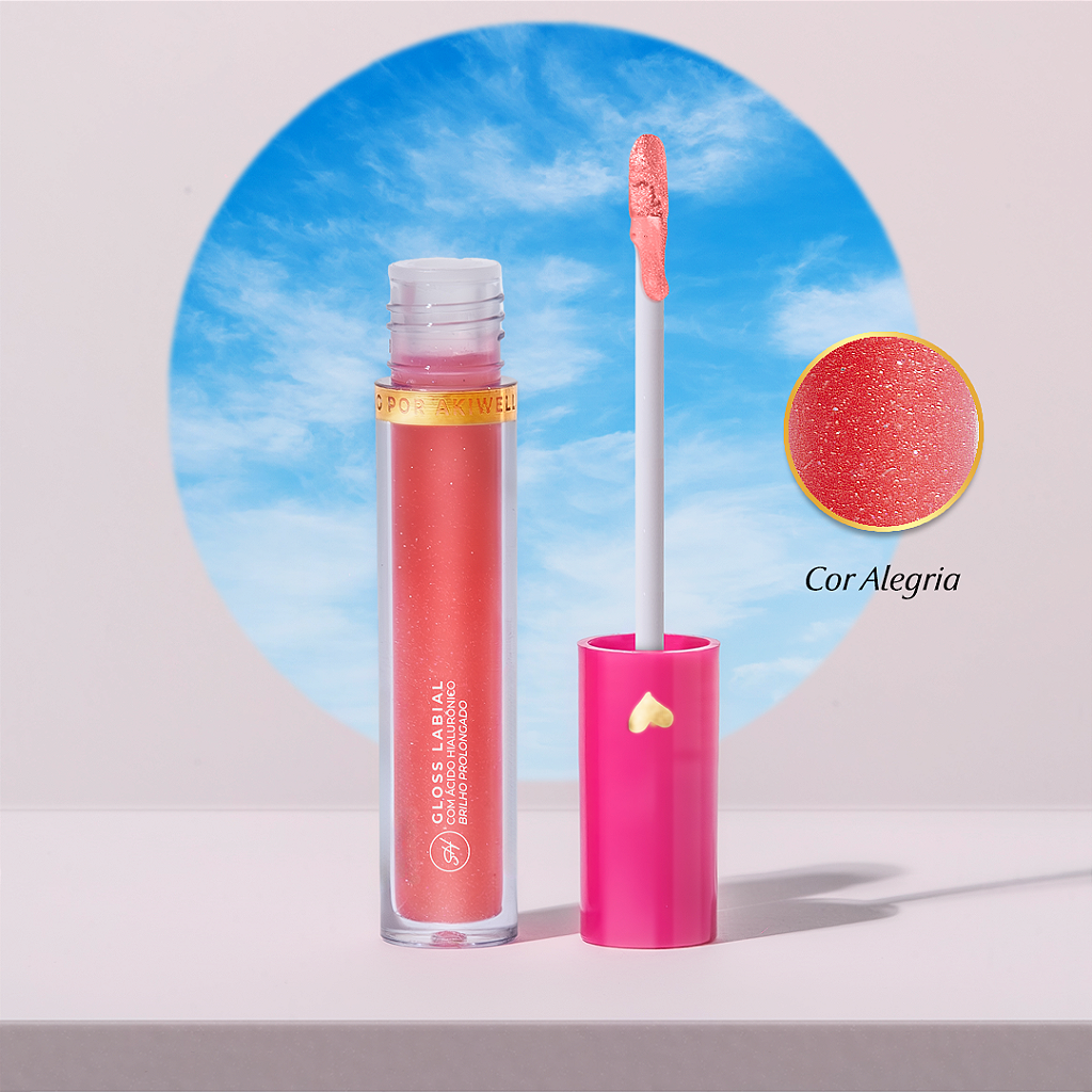Gloss Labial com Ácido Hialurônico e Brilho - Sonia Hernandes