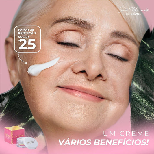 Creme Facial Anti Age Antioxidante Hidratante - Sonia Hernandes