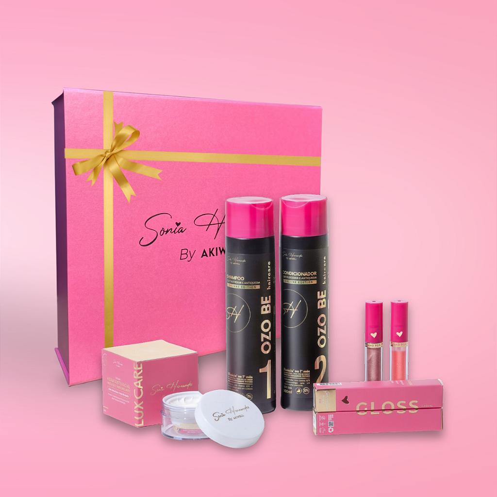 Kit Completo Tratamento de Beleza S.H. + Caixa Presente
