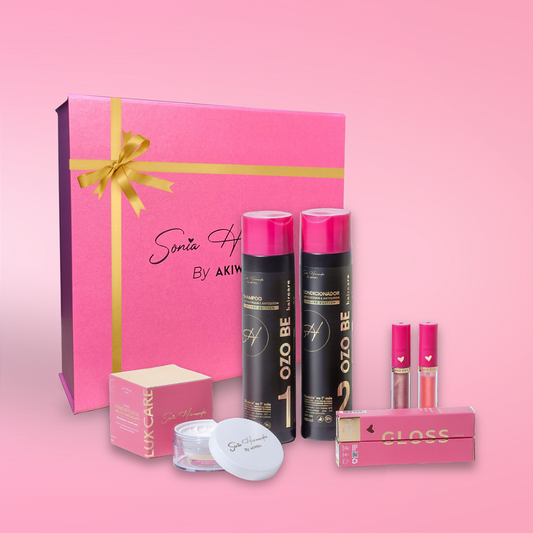 Kit Completo Tratamento de Beleza S.H. + Caixa Presente