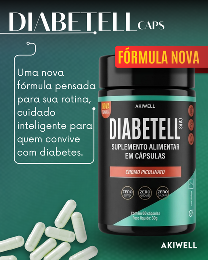 Diabetell Caps - Controle de Glicose