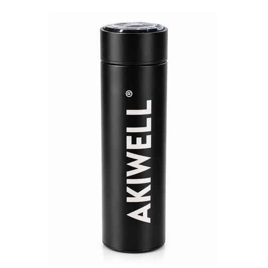 Garrafa Térmica Akiwell 500ml Aço Inox com Visor Led