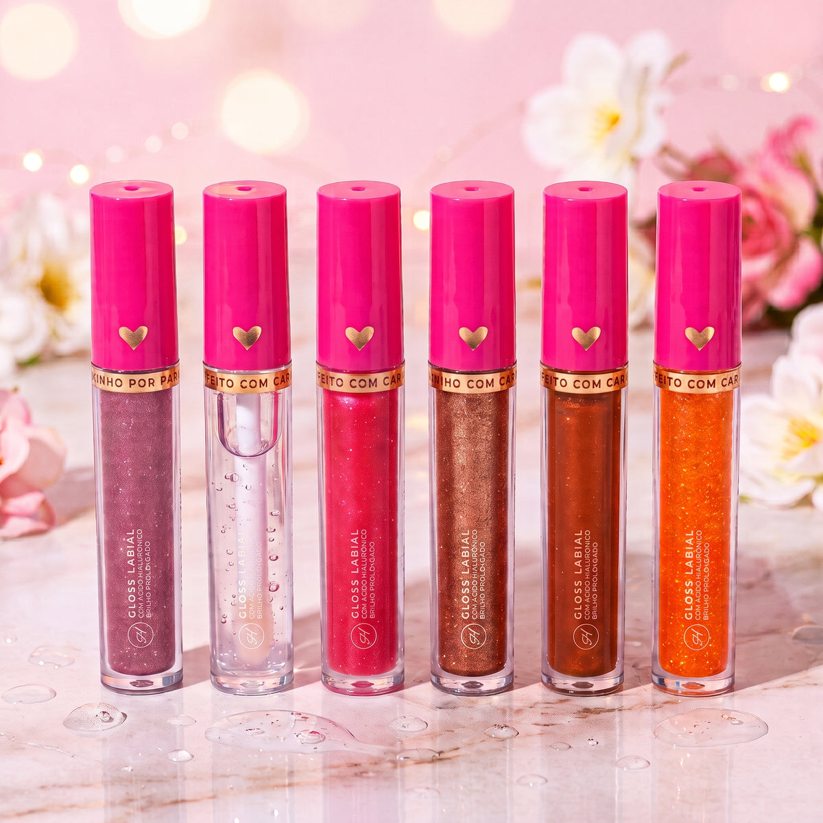 Gloss Labial 4ml com Ácido Hialurônico e Brilho - Sonia Hernandes