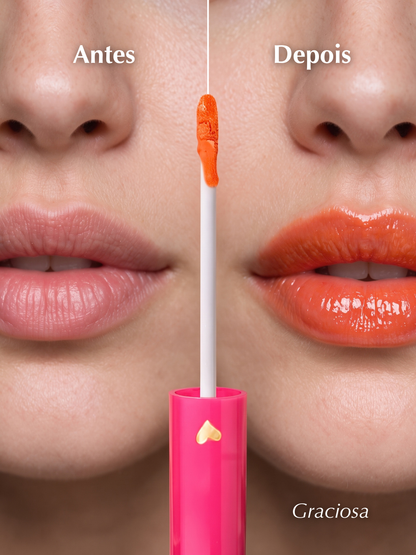 Gloss Labial 4ml com Ácido Hialurônico e Brilho - Sonia Hernandes