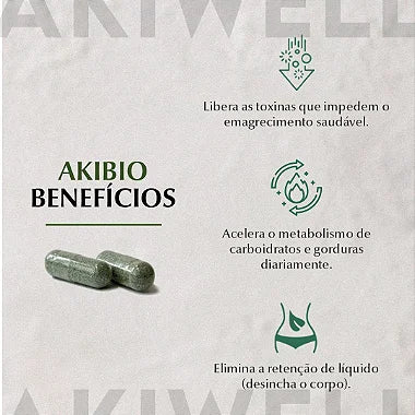 Akibio - Desincha o Corpo e Antioxidante