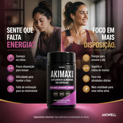 Akimax Mulher - Performance Pré-Treino