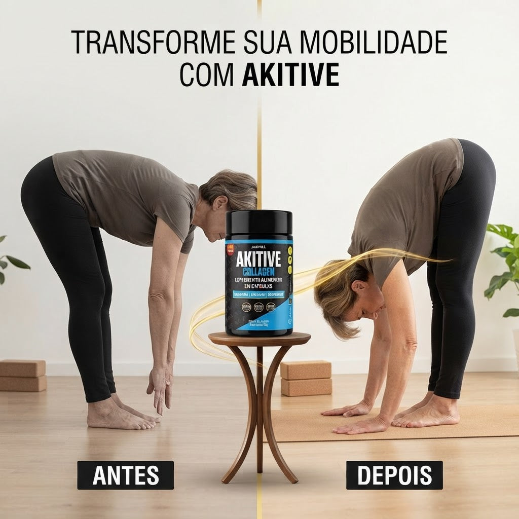 Akitive Collagen - Colágeno tipo II NOVA FÓRMULA