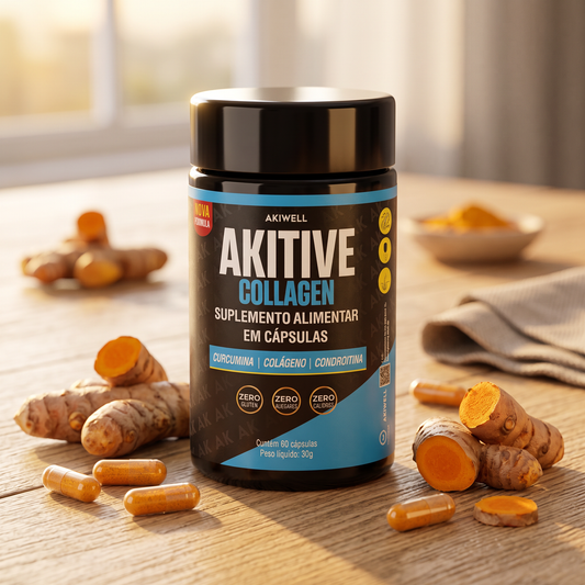 Akitive Collagen - Colágeno tipo II NOVA FÓRMULA